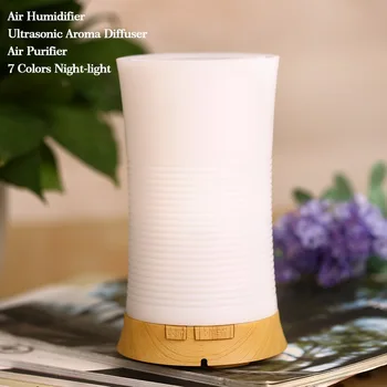 

Essential Oil Diffuser 100ml Aroma Essential Oil Cool Mist Humidifier 7 Color LED Night Lights Changing for Home Office Baby