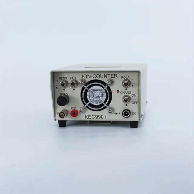 

KEC990+ Air Negative Ions Concentration Tester ion Meter 10ions -1,999,000ions /cm3 Gold-plated Polarized Parallel Electrode