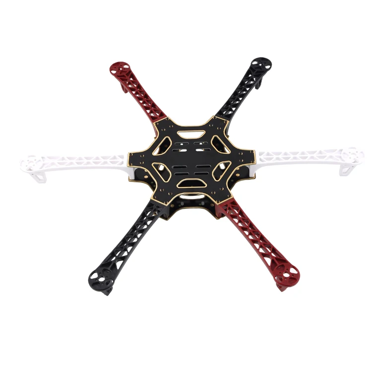 

F550 6-axis Multi-rotor Hexacopter Frame Airframe Kit Integrated PCB Wiring for support standard flight controller like APM KK