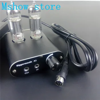 

Mshow audio Class A 6J5 Valve Tube Buffer Classic 47 Headphone Amplifier Stereo HiFi Preamp Free shipping
