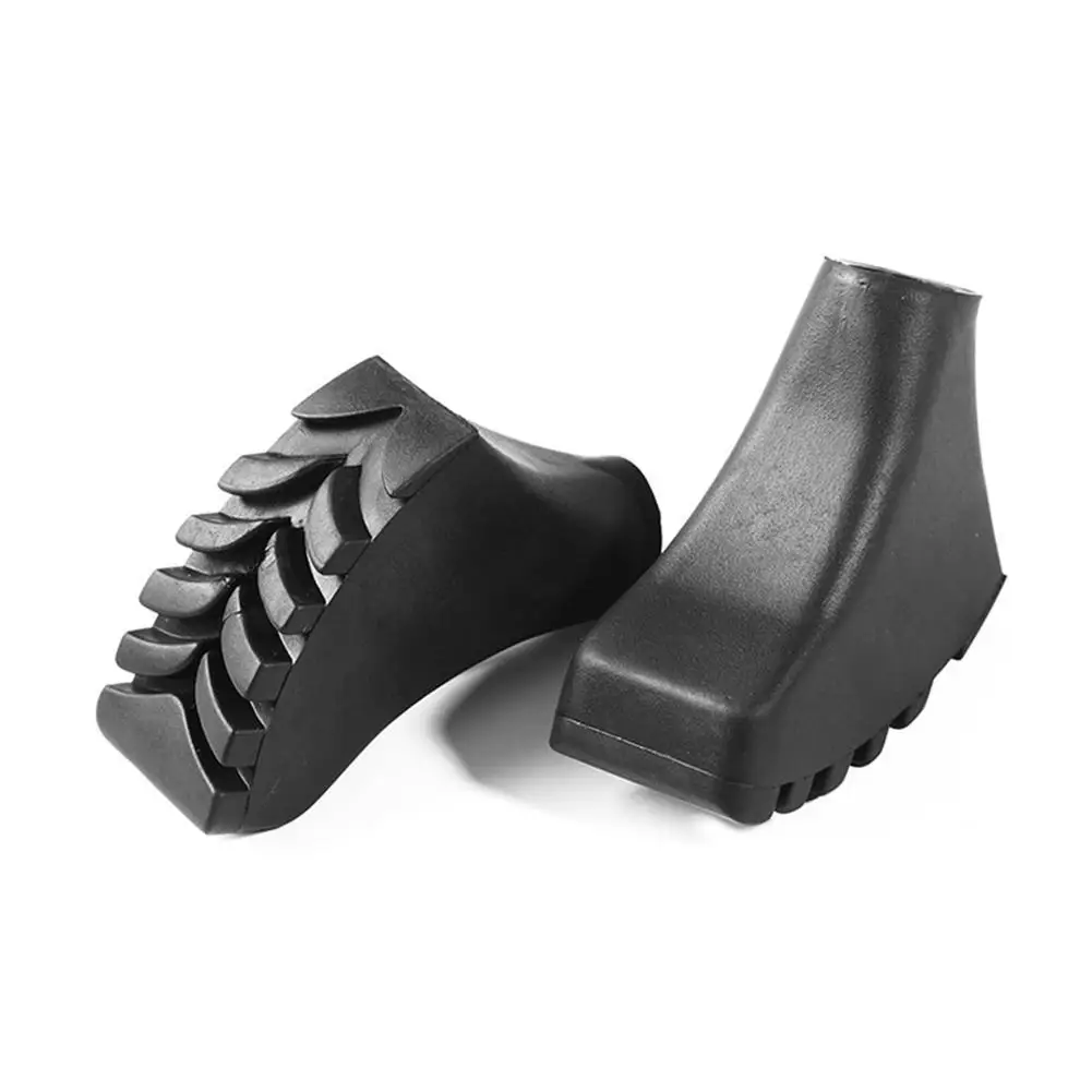 

Rubber Hiking Trekking Pole Head Cover Replacement Tips Anti-skid Stick Tip Protector Climbing Alpenstock pole