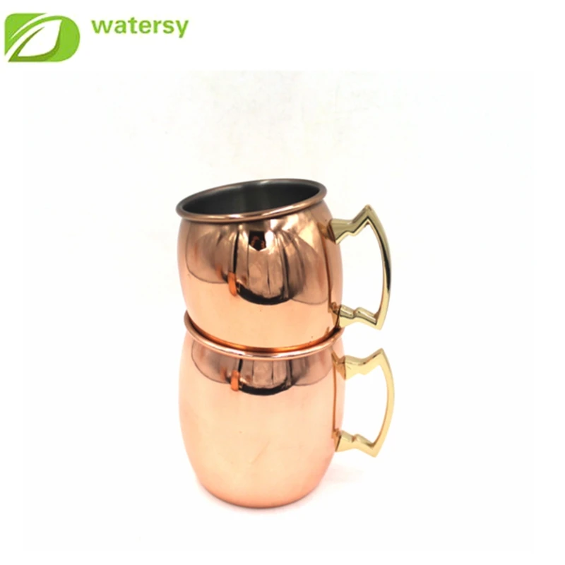 12 ounce Stainless steel plated copper mug,Russian Standard Moscow Mule
