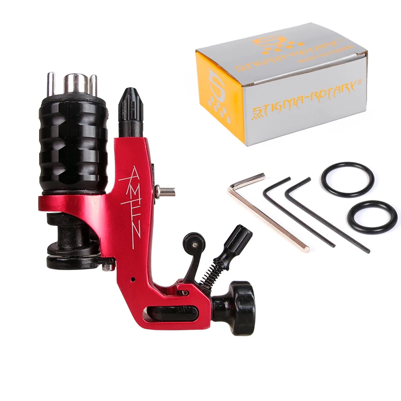 

New Rotary Tattoo Machine Professional Stigma Amen V6 Rotary Tattoo Machine Guns High quality For Tattoo Supplies Red M664-2CN