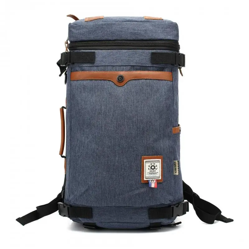 

Retro Large Capacity Fashion Stundet Backpack Water Repellent Rucksack Men Backpack For 15.6 inches Laptop USB Backpack