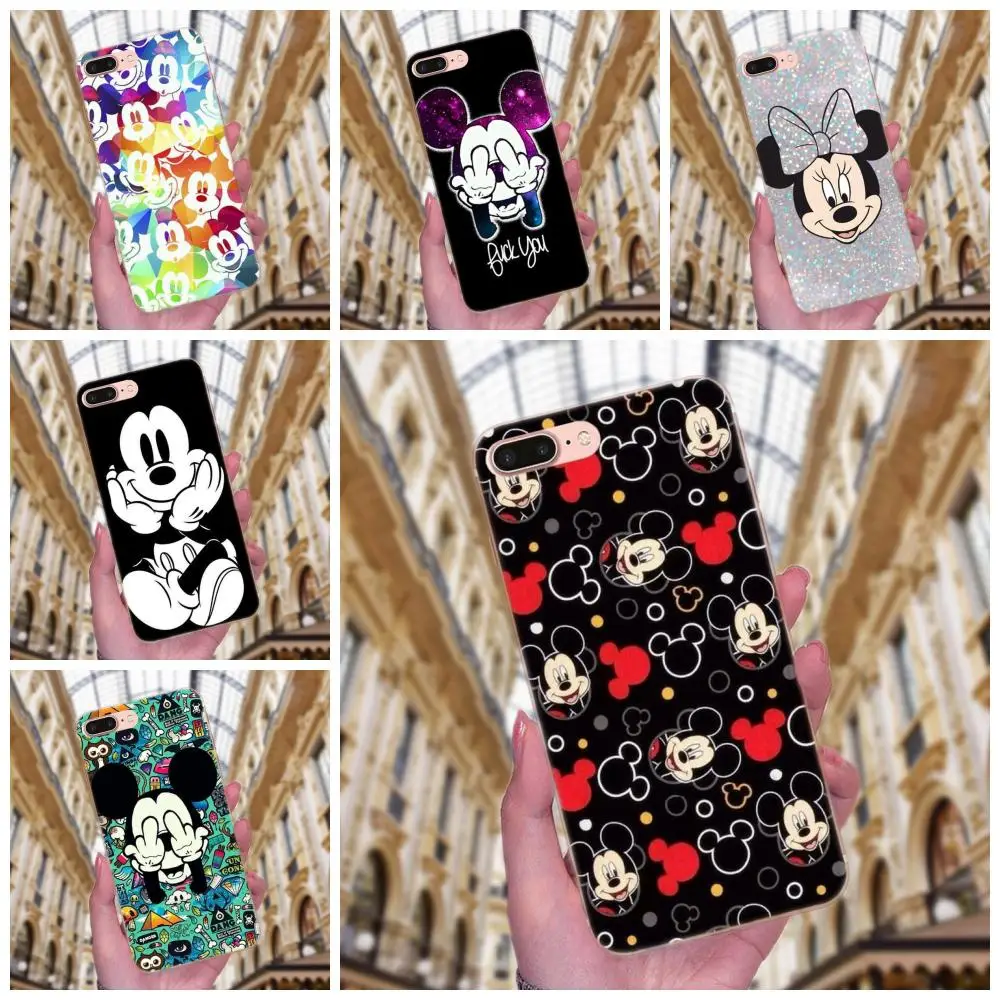 

Soft Print Case For Xiaomi Redmi Note 2 3 3S 4 4A 4X 5 5A 6 6A Pro Plus Beauty Cartoon Mickey Minnie Mouse
