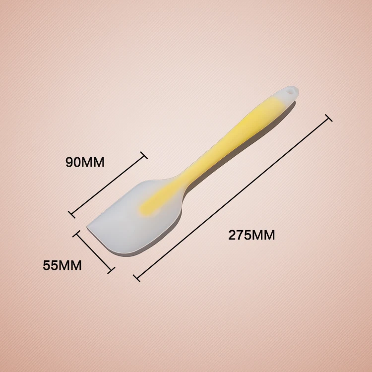 BAKEST 2 шт в партии силиконовый скребок для выпечки для торта Средний скребок для перемешивания рук прекрасные лопатки для теста