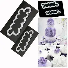 Высокое качество силиконовые 3D розы резак формы для украшения торта цветочные формы инструменты для торта резак инструмент