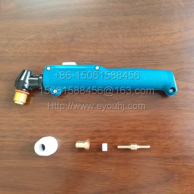 

New style Red/Blue PT-31 Plasma cut torch hand , cutting torch head body for LG-40 LGK-40 40A