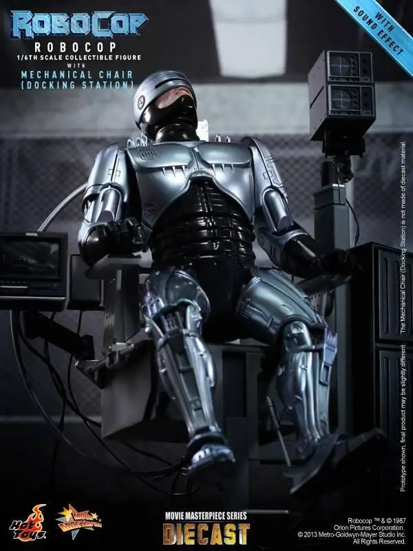 1/6 горячие игрушки ROBOCOP Механическая док-станция стула MMS203 фигурка робота очень редкая