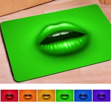 Сексуальные губы 3D Printen Спальня ковры для гостиной ковры кухня ванная комната поглотитель воды и противоскользящей двери коврик ковер 40*60 см