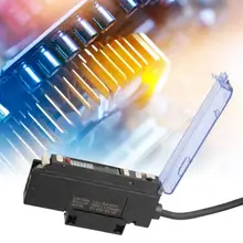 Компоненты датчика 1 шт. свет чувство PNP тип цифровой волоконно-оптический усилитель компоненты для линий связи