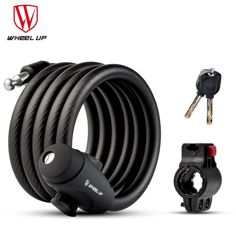 

Steel Cable Bicycle Lock Folding Bike Lock On Bicycle Anti-Theft Bicycle Key Bike Locks Bike SAFETY Accessories