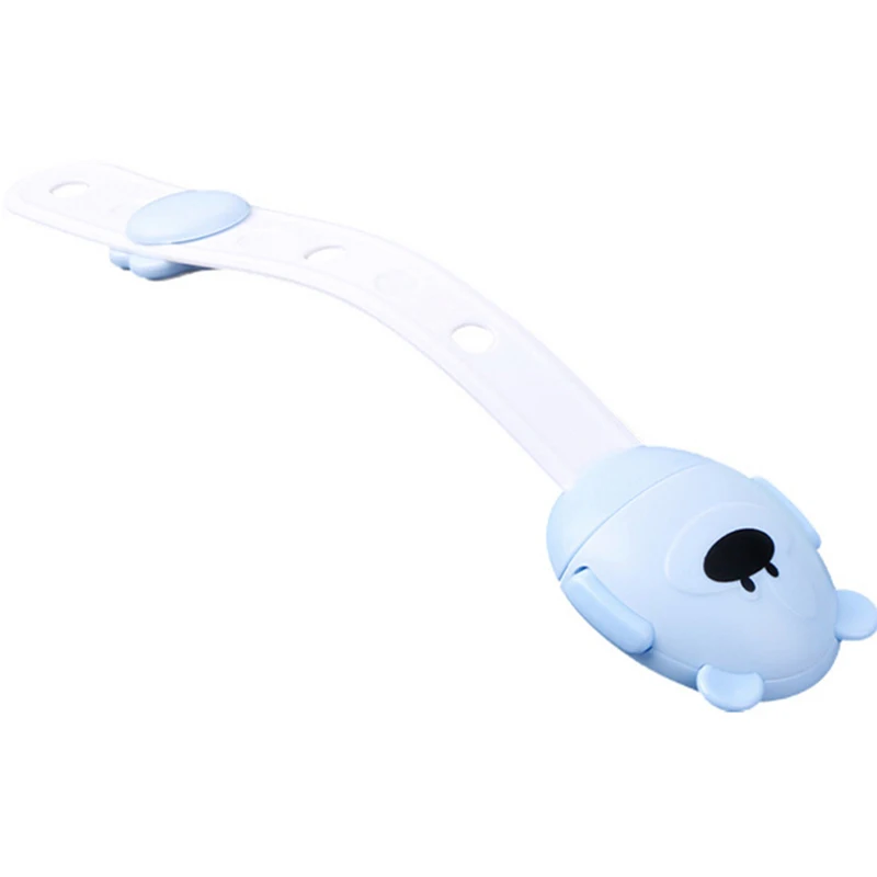 1 قطعة العلامة التجارية الجديدة تعزيز الباب قفل خزانة خزانة الثلاجة سلامة آمنة ABS حزام المرحاض قفل للطفل الطفل الطفل