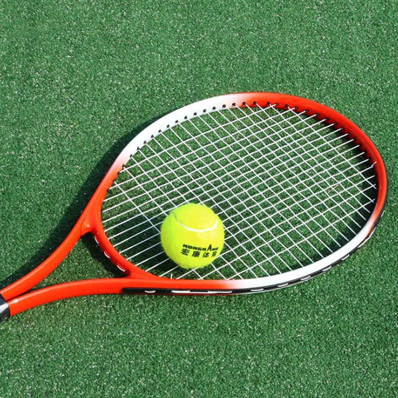 4 piece/pack Tennis Ball High Elasticity Training Ball Kids Toy Natural Rubber And Special Woolen Competition Tennis