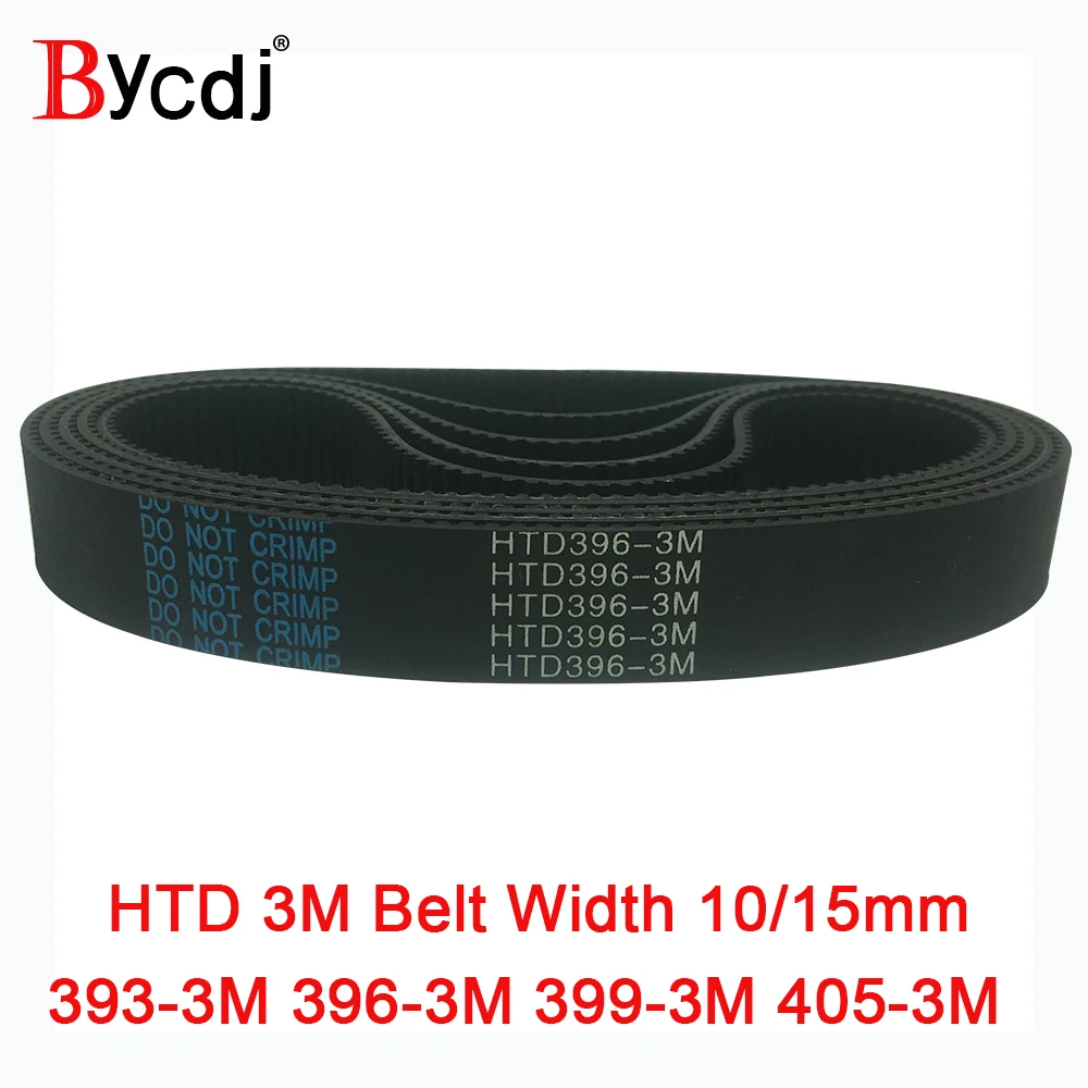 Зубчатый ремень Arc HTD 3M C = 393 396 399 405 ширина 6-25 мм Teeth131 132 133 135 HTD3M синхронный шкив 393-3 м