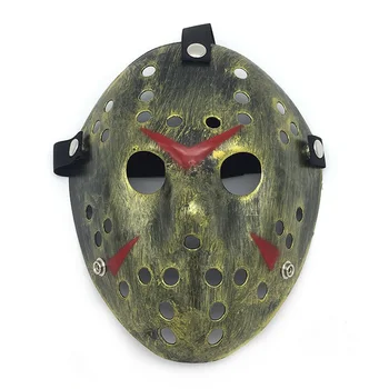 

New Jason Voorhees Mask Friday the 13th Horror Movie Mask Scary Halloween Costume Cosplay Mask W9305