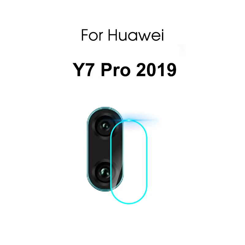 Защита для экрана камеры для huawei Y9 Y7 Y6 Y5 Pro Prime HD защитная пленка для задней камеры - Цвет: For Y7 Pro 2019