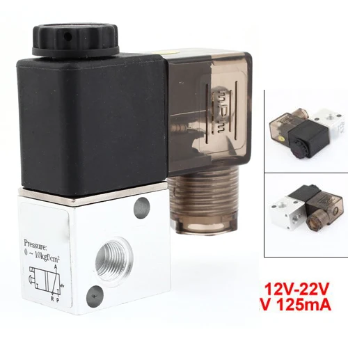 3V1-06 DC 12V 2 позиции 3 ходовой пневматический Соленоидный клапан
