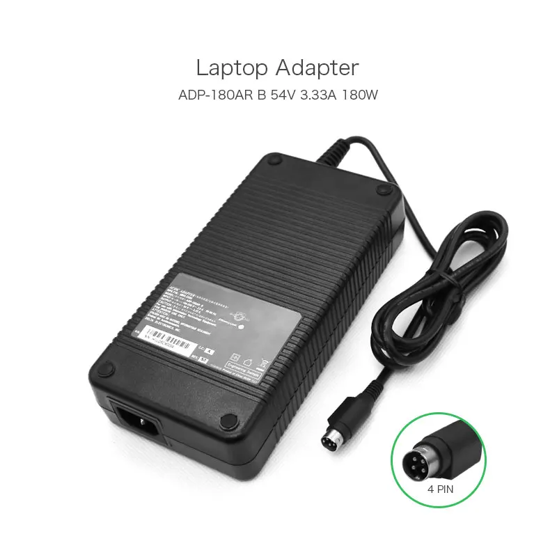 New Arrival 54V 3.33A 180W Laptop AC DC Adapter for HP ADP 180AR B 5066 ...