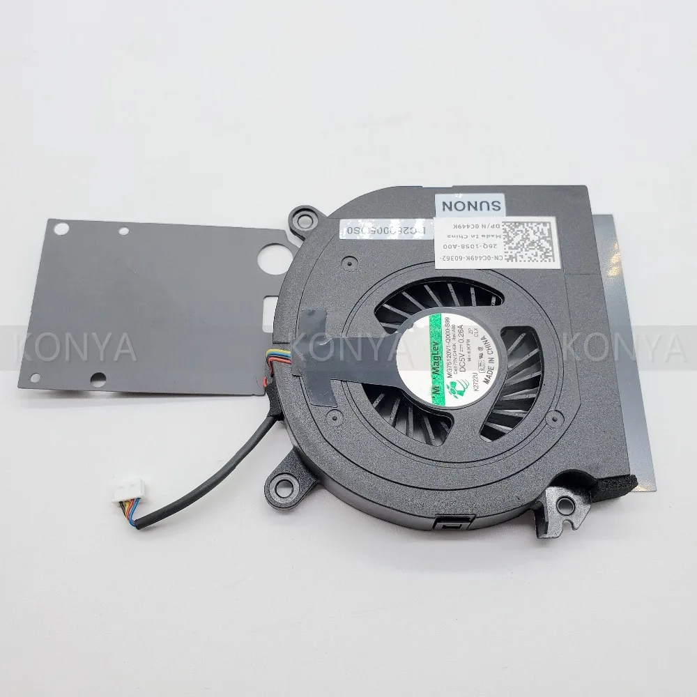 Вентилятор для процессора ноутбука для Dell Precision M4400 C449K 0C449K вентилятор MG75120V1-Q000-S99