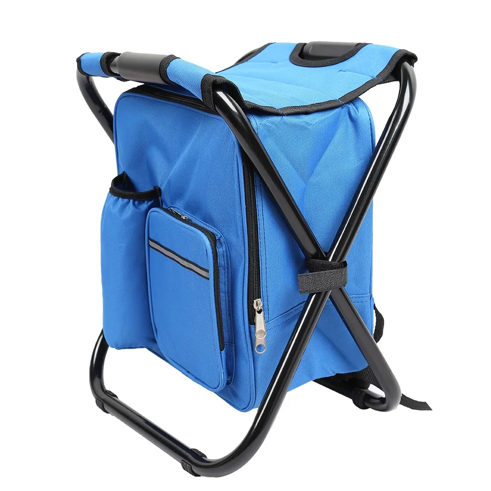 Outdoor Fishing Chair Folding Chair / Computer Bag Backpack Combo
