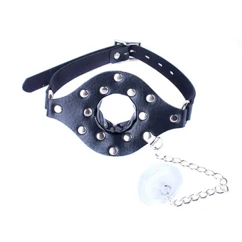 Janpanese Open Mouth Gag with Cover BDSM Slave Fetish Adult Game Erotic Sex Toy Bed Restraints Sex Products For Couples S&M Tool 6