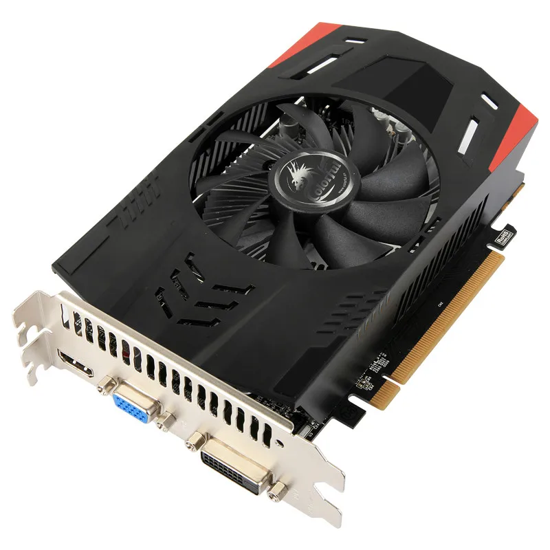 Цветная видеокарта GT GeForce 730K 2GD5 GDDR5 Fan 902MHz дешевая видеокарта HDMI VGA DVI Hynix Memory CUDA Cores