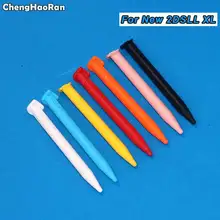 ChengHaoRan 10 шт. Пластиковый Стилус игровой консоли экран сенсорная ручка для nintendo Lapiz Тактильные для новой 2DS XL/LL игровой консоли