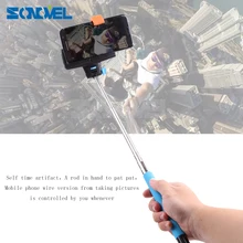 Беспроводная Bluetooth селфи палка Palo Selfie Выдвижная ручная автопортретная монопод для Xiaomi Iphone samsung huawei Mobile I
