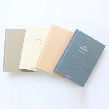 

Domikee classic kraft hardcover school student study planner notebooks colorful kids 2020 agenda planner organizer stationery A5