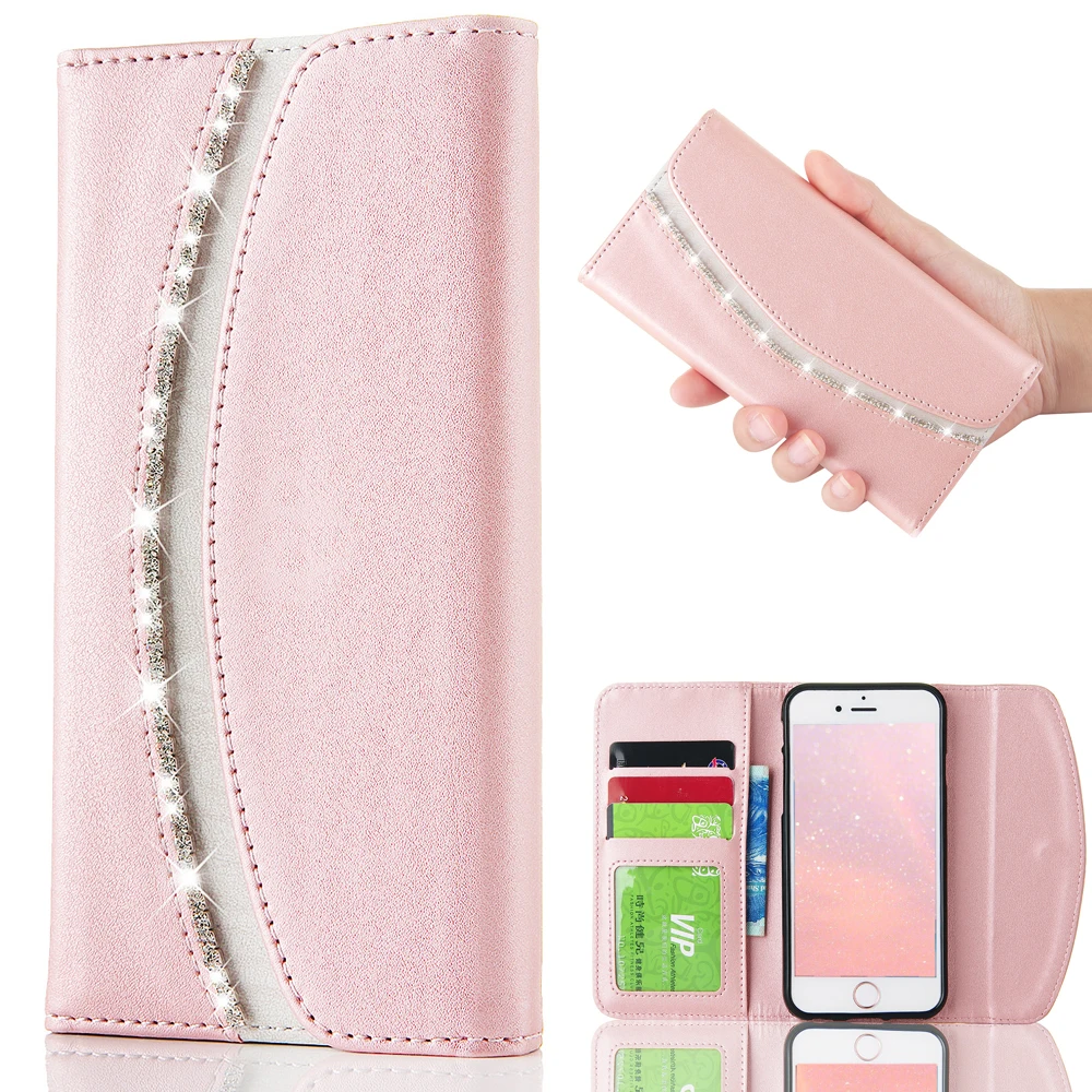 Luxury Wallet Leather Case For Sony Xperia X XA XA1 Ultra Elegant Phone Bag Bumper Cover