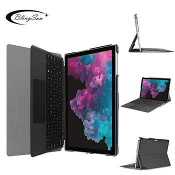 

Silm Luxury Case For Microsoft Surface Pro 6 / Pro 5 / Pro 4 12.3'' Tablet PC Case Filp Stand Leather Cover For Surface Pro6 5 4