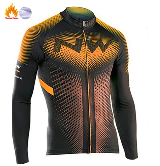 Northwave Pro Team Зимняя одежда для велоспорта дышащая Ropa Ciclismo Одежда с длинным рукавом для горного велосипеда одежда для спорта на открытом воздухе - Цвет: 13