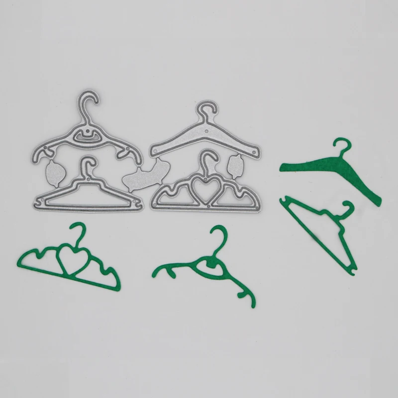 

4 Pcs clothes stand Metal Cutting Dies Embossing Craft DIY Scrapbooking paper cards stencil 39*73 mm