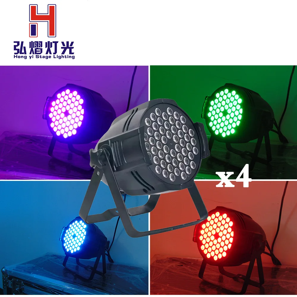 

par led 54x3W stage lights RGB led par professional light(4PCS/LOT)