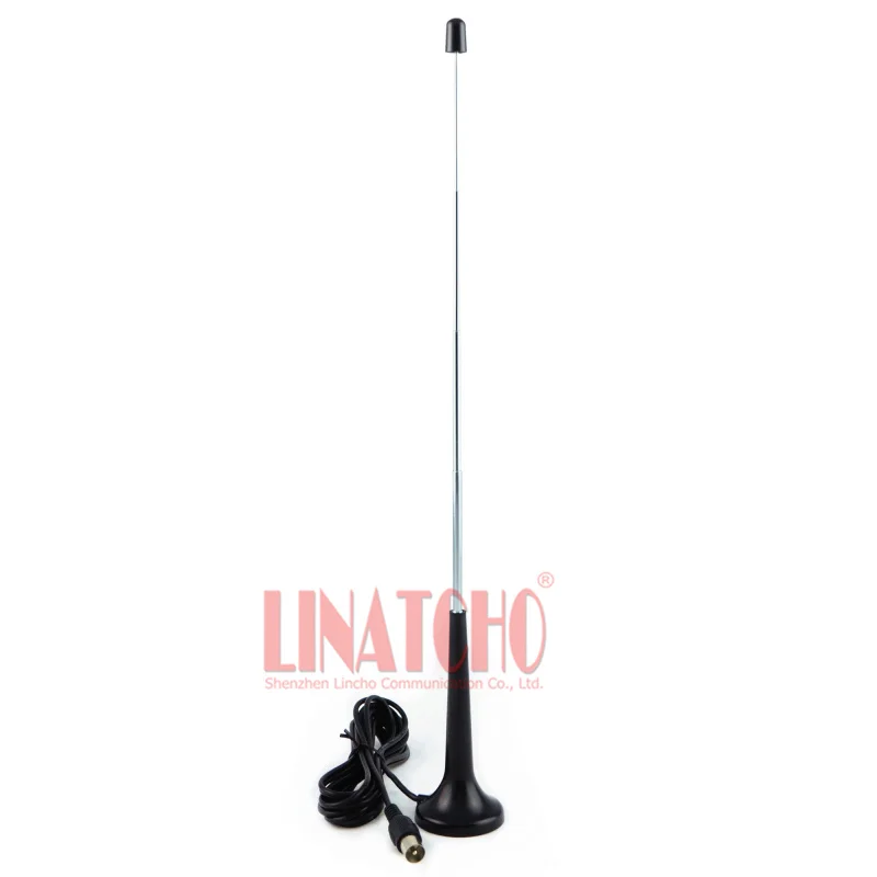 Free shipping telescopic Digital Freeview 16dbi 17dbi gains DVB T mobile TV HDTV Antenna Aerial 3