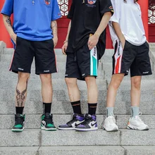 Летние грузовые шорты мужские свободные брендовые короткие брюки повседневные Комбинезоны пляжные брюки tide