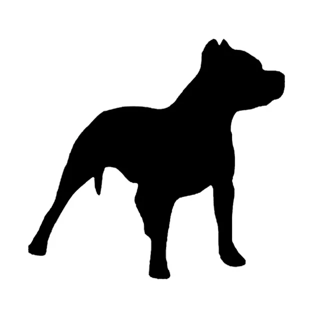 Download Aliexpress.com : Buy 14*13.2CM Pit Bull Dog Silhouette ...