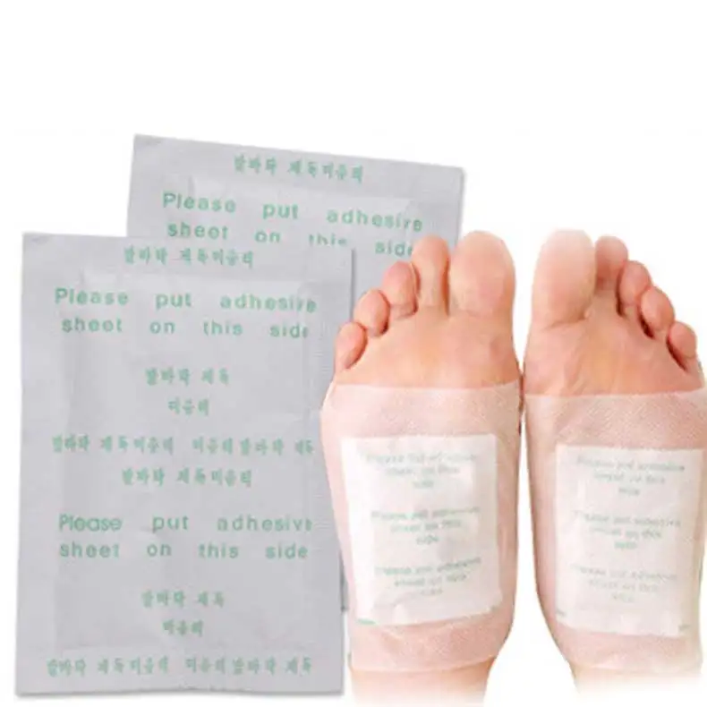 

Detox Foot Pads Patch Detoxify Toxins Adhesive Keeping Fit Health Care 2 In 1 Set TK-ing