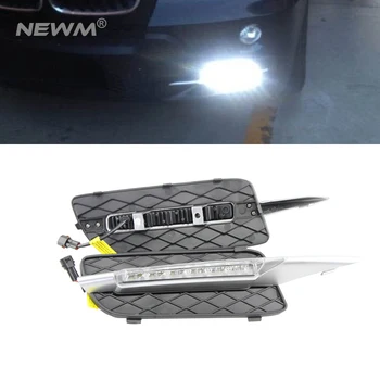 

Xenon White 18W LED Daytime Running Lights DRL For BMW 2007-10 X5 (E70 Pre-LCI)