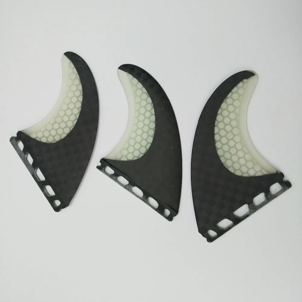 Future G5 Fin Barbatana de Surf Black Carbon Honeycom Surfboard SUP Fins|Серфинг| |