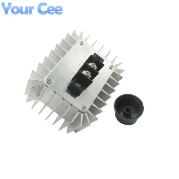 

AC 220V 5000W SCR Voltage Regulator Speed Controller Dimming Dimmers Thermostat