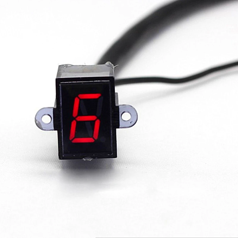 

Waterprof Universal 6 Speed Digital Gear Indicator Motorcycle Motorbike Motocross Display Shift Lever Sensors Gear Display