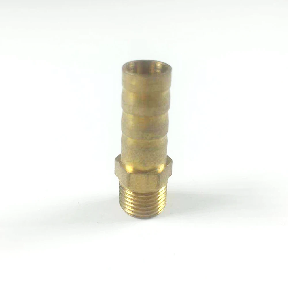 1 шт. трубный фитинг 6 мм 8 10 12 шланг Барб x 1/8 &quotBSP Мужская резьба латунная колючая