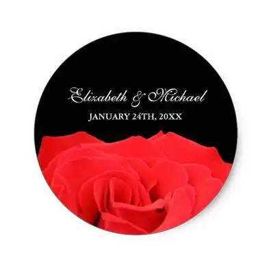 1 5inch Red Rose and Black font b Wedding b font font b Favor b font