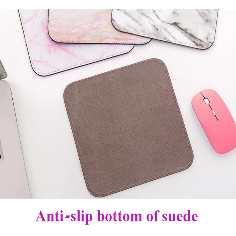 XGZ Marble Pattern Fashion Mouse Pad Gaming Mouse Accessories Office Desk Pad Mat for Laptop Gamer Gear Small Mousepad D.va