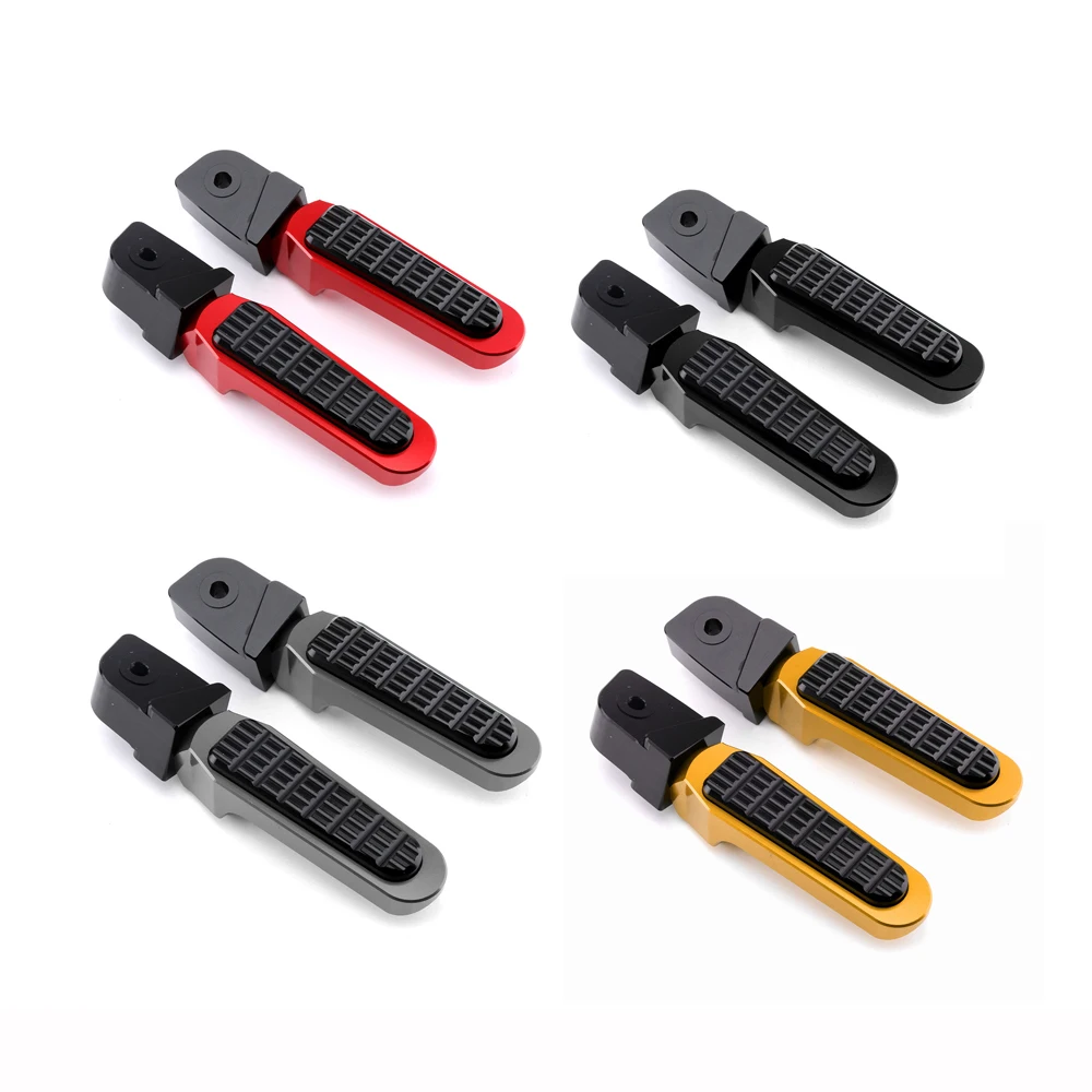 

Pair Motorcycle Rear Footrest Foot Pegs Rests Pedals For HONDA FORZA 300 2018 2019 CNC Aluminum Rear Passenger Foot Rests