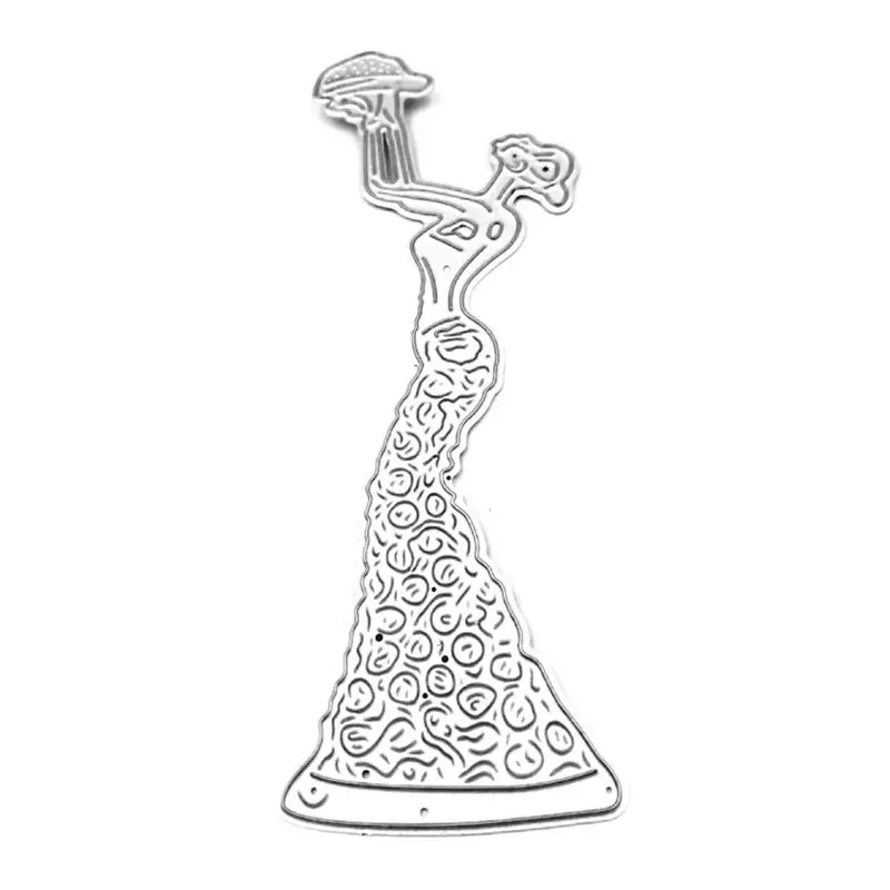 

Maid Metal Cutting Dies Stencil DIY Scrapbooking Album Stamp Paper Card Embossing Crafts Decor