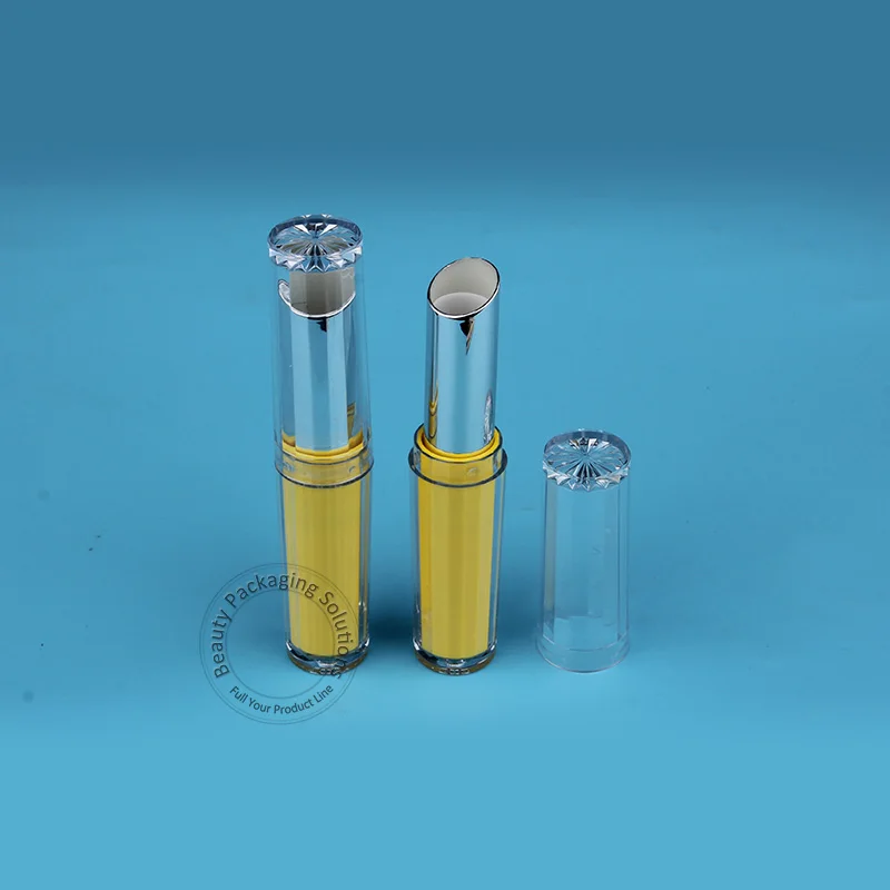 300pcs/Lot Wholesale 5g Empty Lip Balm Tube Yellow High Quality Mini