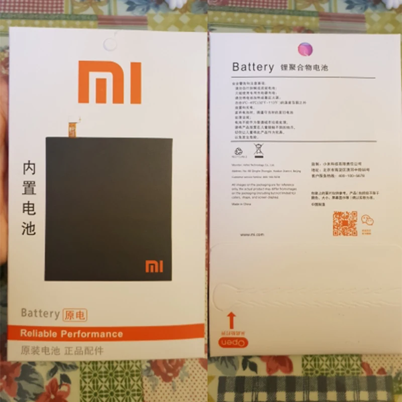 Original Phone Battery for Redmi Note 4X 3G+32GB Battery Xiaomi hongmi Note 4 Global BN43 Replaceme